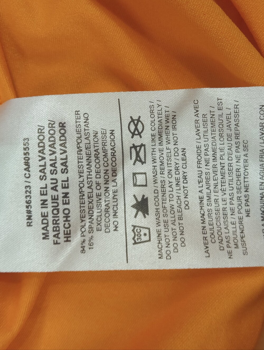 Nike Women's Orange Dri-FIT Racerback Tank Size Large - Picture 4 of 9